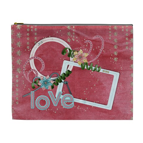Love Cosmetic Bag Front