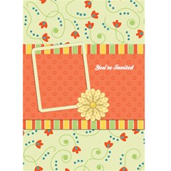 Fanciful Fun Card-Invitation 1001 - Greeting Card 5  x 7 