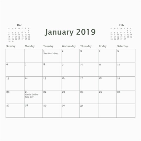 Bloop Bleep 2019 Calendar By Lisa Minor Feb 2019