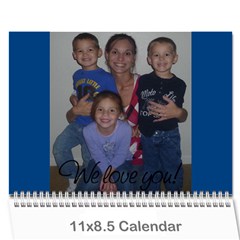 Chris calendar - Wall Calendar 11  x 8.5  (12-Months)