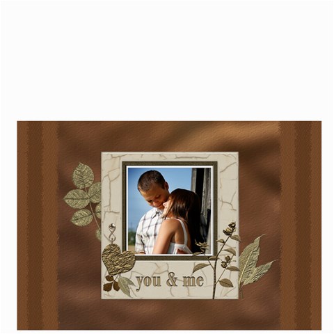 You & Me Brown Bucket Bag By Lil Front