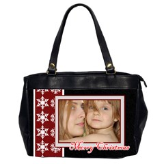 christmas - Oversize Office Handbag (2 Sides)