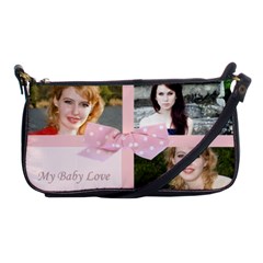 Baby pink bag - Shoulder Clutch Bag