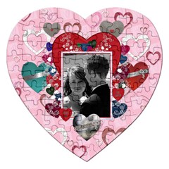 Lotsa Hearts Jigsaw Puzzle - Jigsaw Puzzle (Heart)