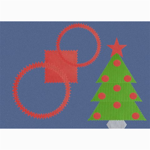 Merry Christmas & Happy New Year By Daniela 7 x5  Photo Card - 6