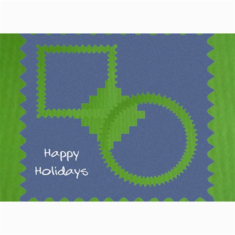 Merry Christmas & Happy New Year By Daniela 7 x5  Photo Card - 8