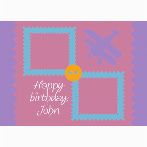 Happy Birthday Kids 7x5 Cards By Daniela 7 x5  Photo Card - 1