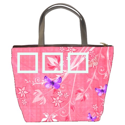 Miss Ladybugs Garden Bucket Bag 1002 By Lisa Minor Back