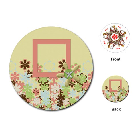 Spring Blossom Circle Cards 1001 By Lisa Minor Front