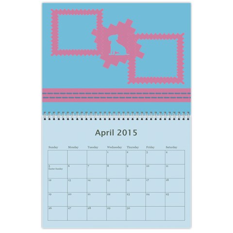 Calendar 12 Months Apr 2015