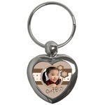 Custom Key Chain Heart-Cute - Key Chain (Heart)
