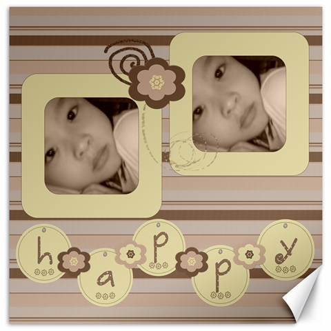 Choco Mocha Photo Canvas 12 X 12 By Happylemon 11.4 x11.56  Canvas - 3