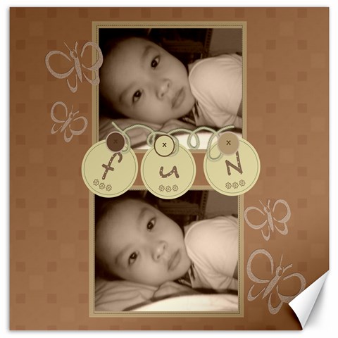 Choco Mocha Photo Canvas 12 X 12 By Happylemon 11.4 x11.56  Canvas - 5