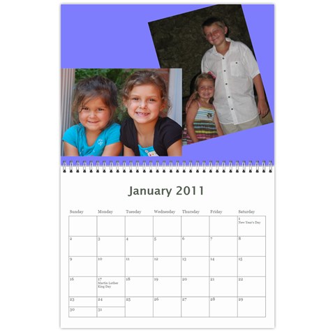 Mema s Christmas Calendar By Amy Jan 2011