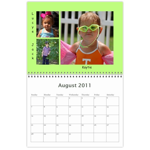 Mema s Christmas Calendar By Amy Aug 2011