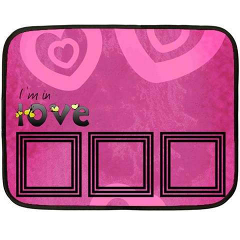 I m In Love 35 x27  Blanket