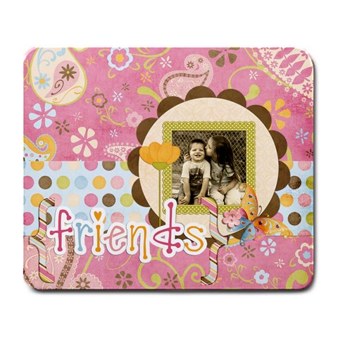 Friends Mouse Pad 2 By Sheena Front
