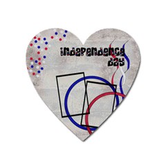 Independence day - Magnet - Magnet (Heart)