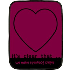 Perfect couple - BLANKET (4 styles) - Fleece Blanket (Mini) Perfect couple - BLANKET (4 styles) - Fleece Blanket (Mini)