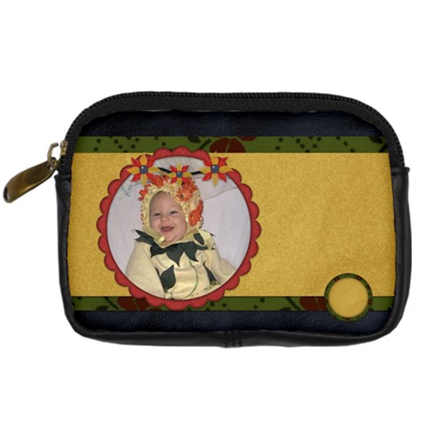 Gypsy Fall Digital Leather Camera Case 1002 By Lisa Minor Front