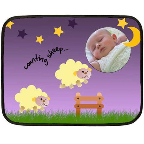 Counting Sheep 35 x27  Blanket