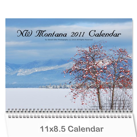 Nw Montana 2011 Calendar By Wendi Giles Cover