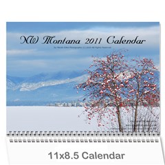 NW Montana 2011 Calendar - Wall Calendar 11  x 8.5  (12-Months)