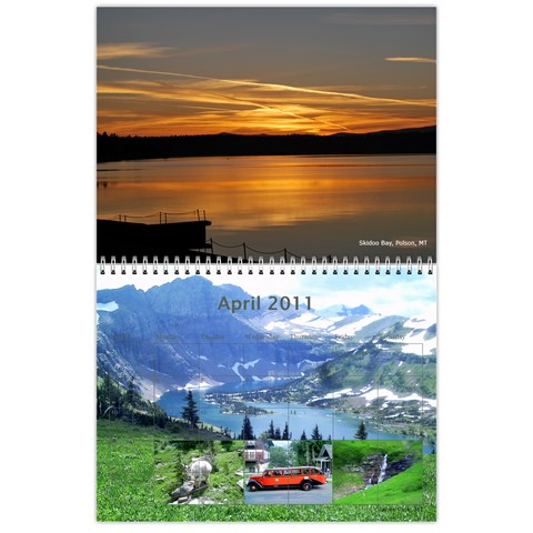 Nw Montana 2011 Calendar By Wendi Giles Apr 2011