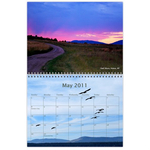 Nw Montana 2011 Calendar By Wendi Giles May 2011