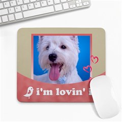 my pet - Large Mousepad