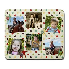 collage mouse pad  - Large Mousepad
