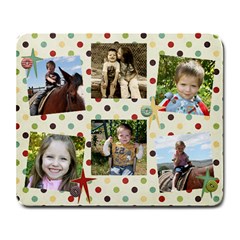 collage mouse pad  - Large Mousepad