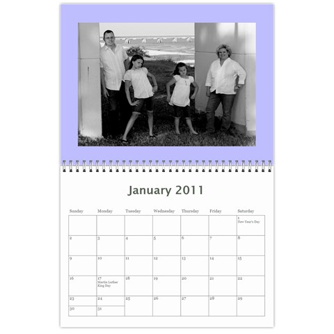 Schneider Calendar By Angie Schneider Jan 2011