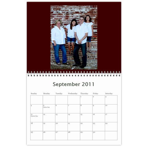 Schneider Calendar By Angie Schneider Sep 2011