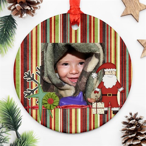 Joy Ornament 8 By Sheena Front