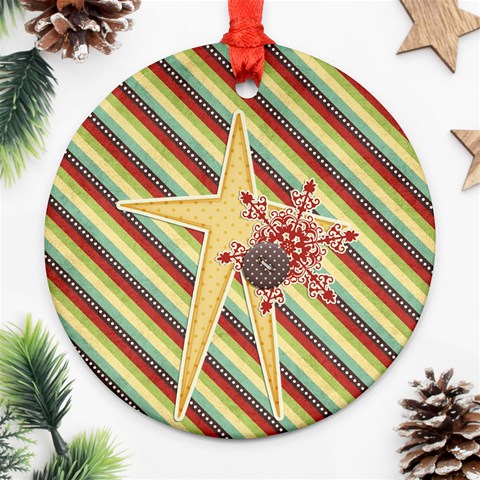Joy Ornament 8 By Sheena Back