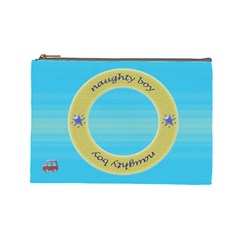 Boy - large cosmetic bag (7 styles) - Cosmetic Bag (Large)