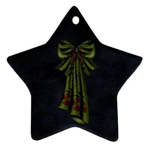 Gypsy Fall 2 Sided Star Ornament 1001 By Lisa Minor Back