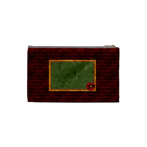 Gypsy Fall Cosmetic Bag Small By Lisa Minor Back