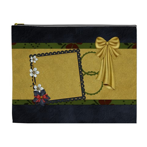 Gypsy Fall Cosmetic Bag Large By Lisa Minor Front