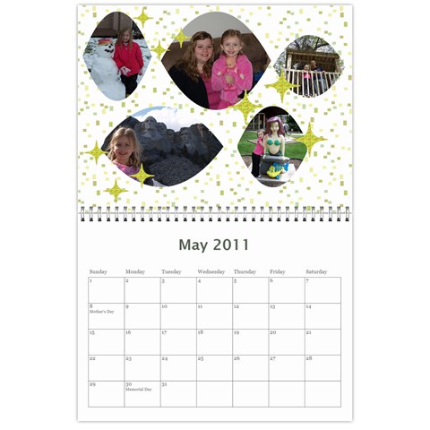 Making Calendar By Mandy Morford May 2011