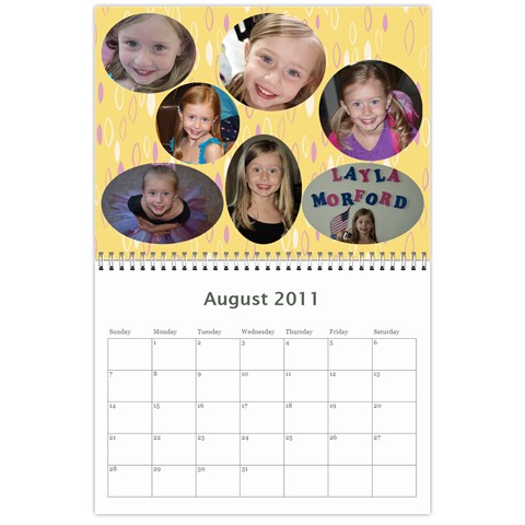 Making Calendar By Mandy Morford Aug 2011