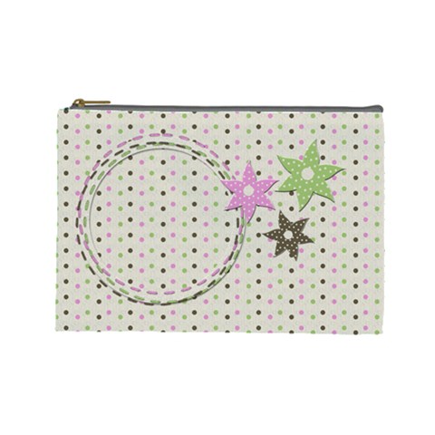 Little Princess Cosmetic Bag (large) By Chelsea Winsor Front