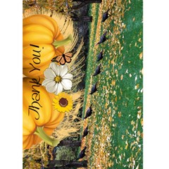 Thank You! (After Thanksgiving) Card 5x7 - Greeting Card 5  x 7 