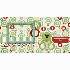 Happy Holidays 8x4 Card 1003