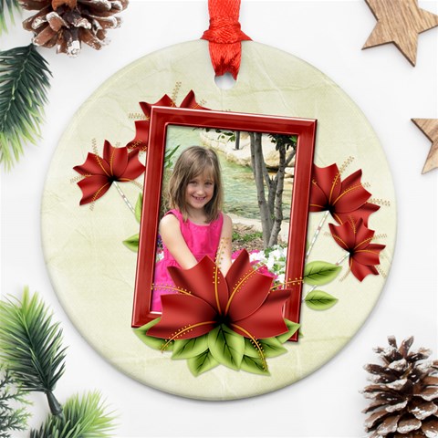 Happy Holidays Ornament 1006 By Lisa Minor Front