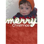 {ScrapDZines} Christmas Card 1 - Greeting Card 5  x 7 