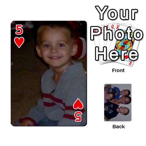 Daddys Cards By Kayla Front - Heart5