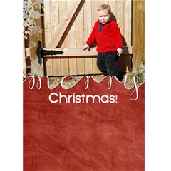 {ScrapDZines} Christmas Card 2 - Greeting Card 5  x 7 