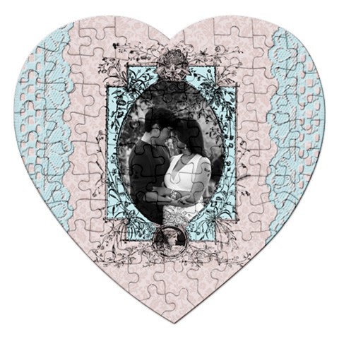 Romantic Heart Puzzle By Ivelyn Front